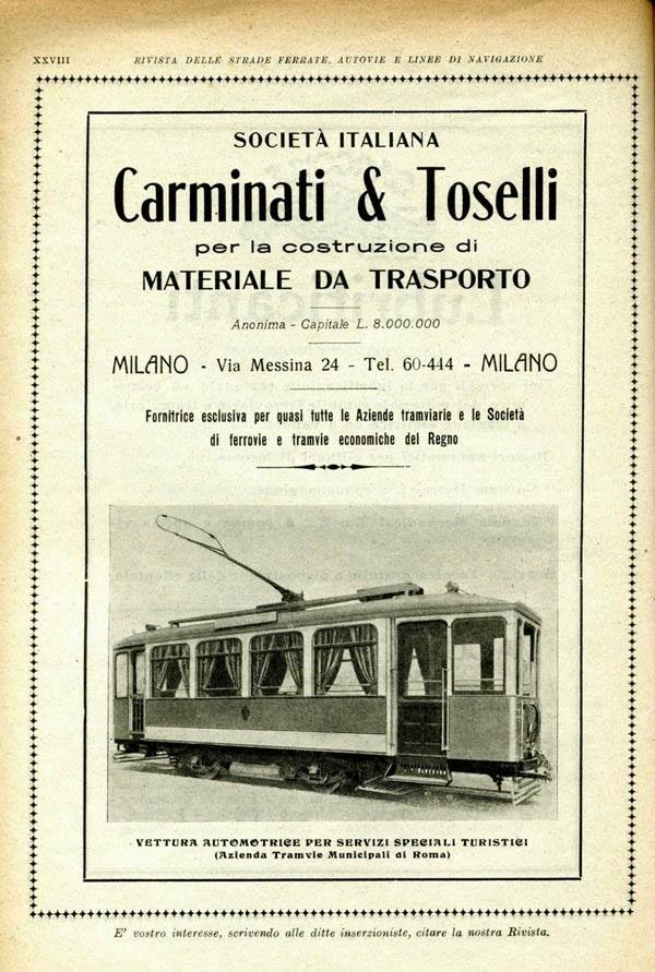Società Italiana Carminati e Toselli-Milano