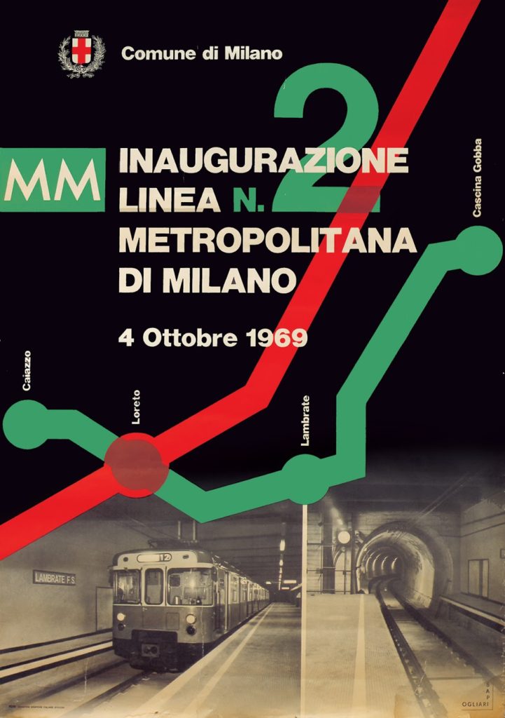Inaugurazione Metropolitana di Milano Linea 2 - 4 ottobre 1969