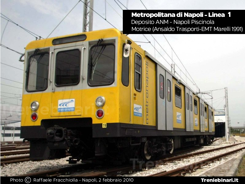 Treno Metropolitana Linea 1 Napoli