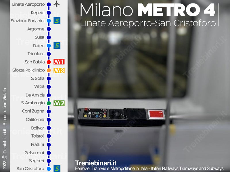 Metropolitana di Milano - Linea 4