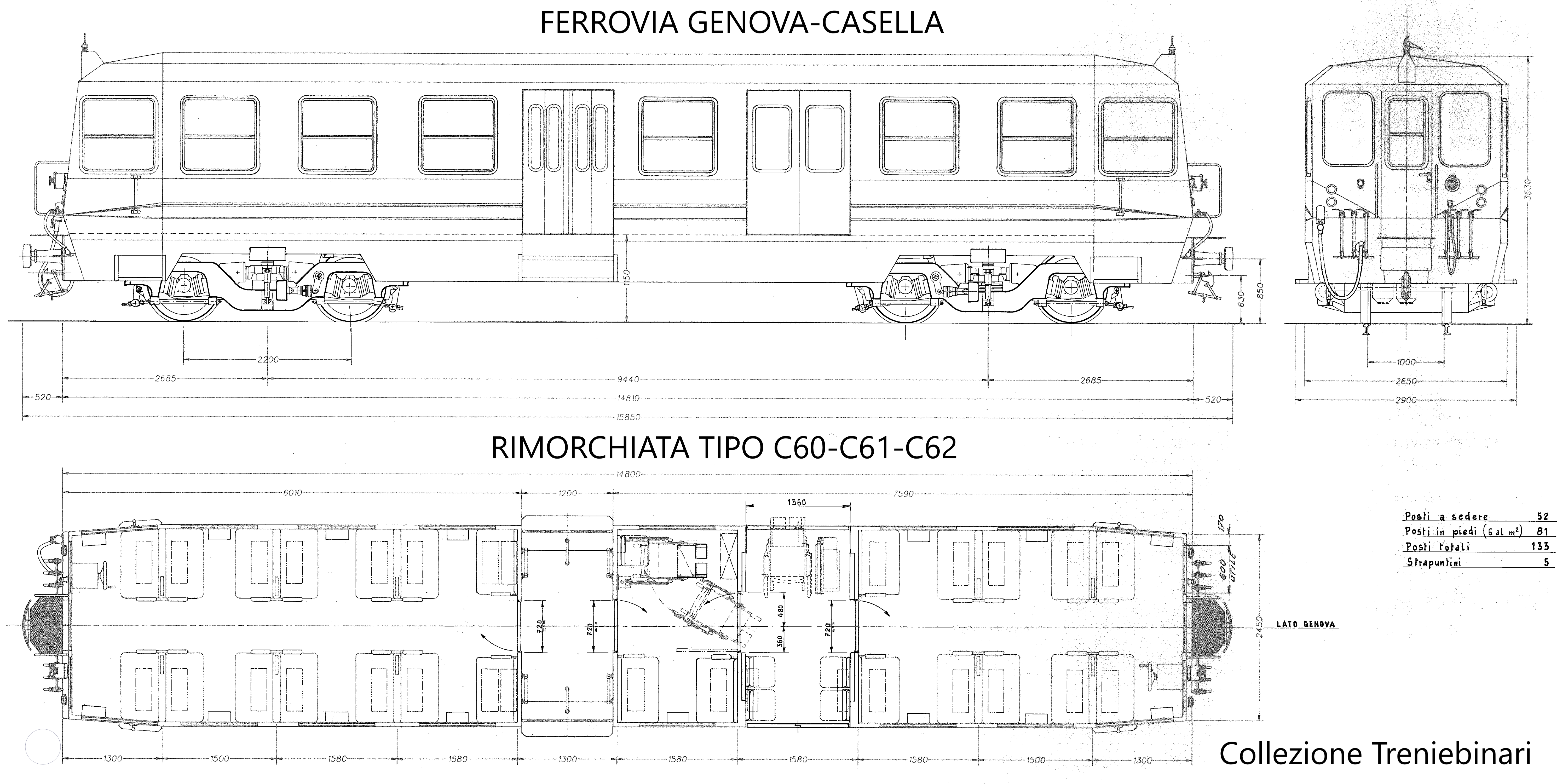 Rimorchiata FIREMA per Ferrovia Genova-Casella