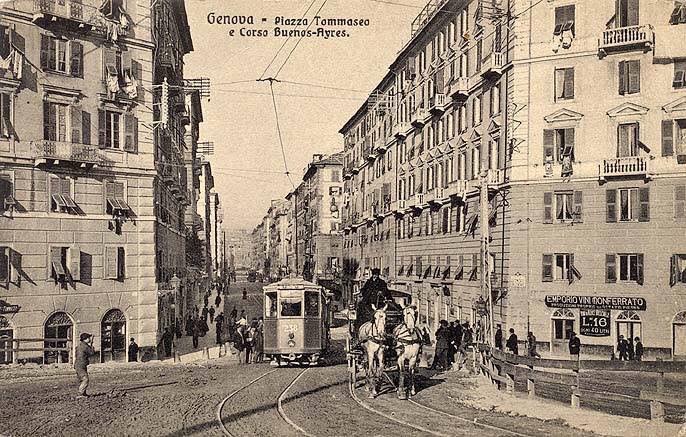 Servizio tranviario a Genova
