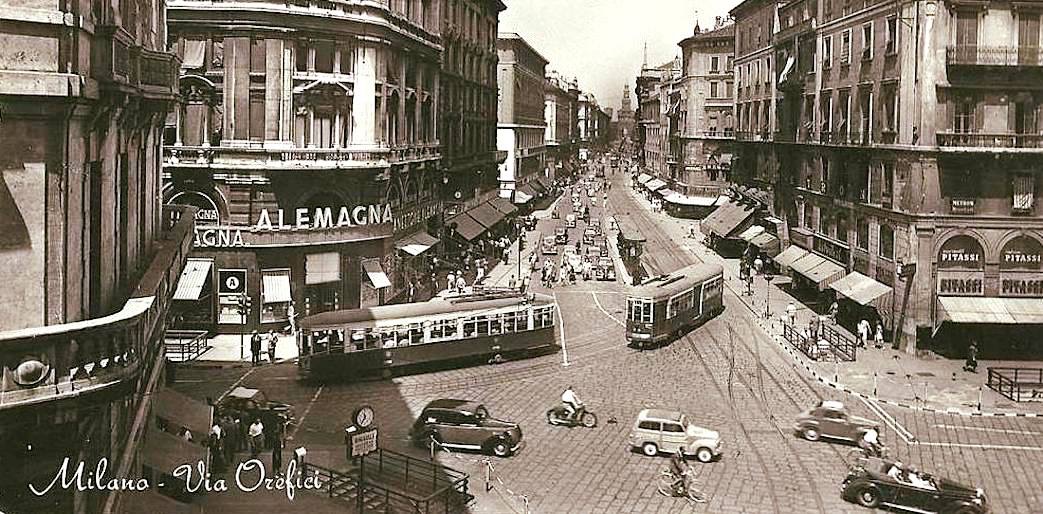 Servizio tranviario a Milano