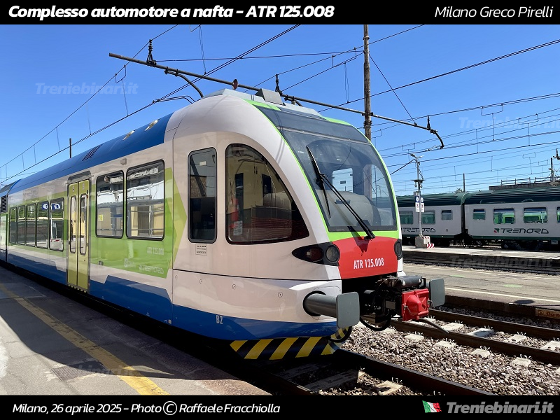 Autotreno ATR 125.008 di Trenord