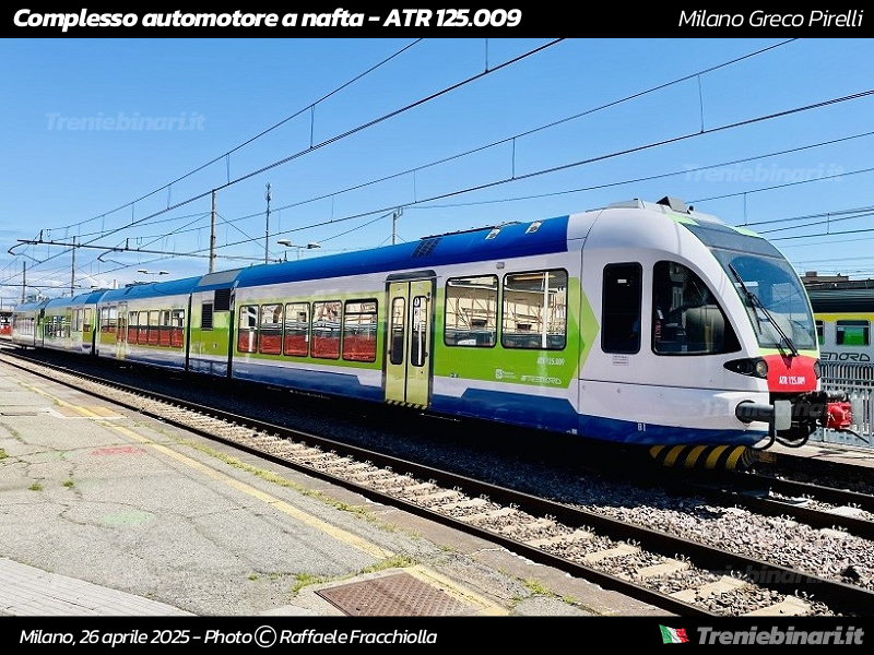 Autotreno ATR 125.009 di Trenord