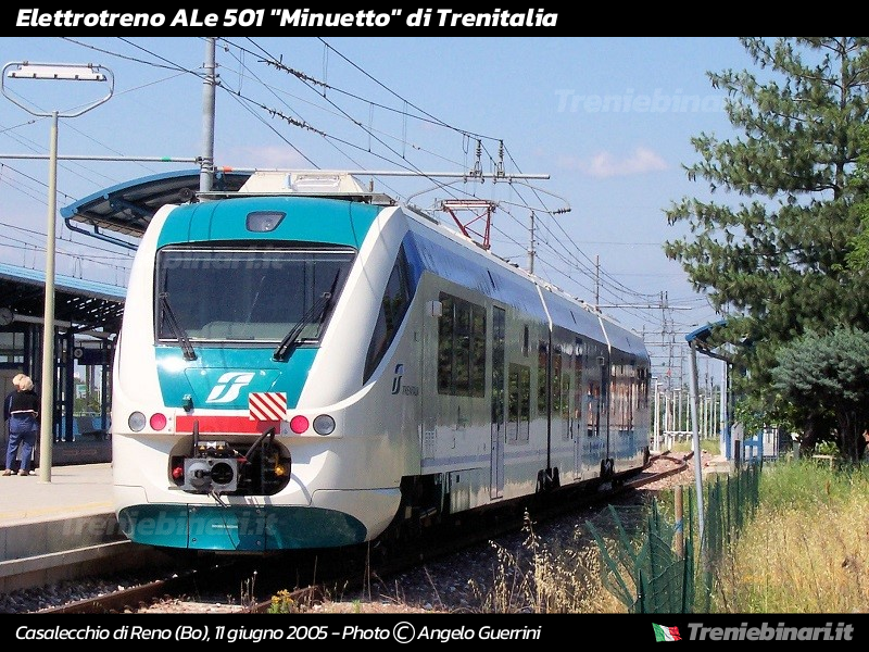 Elettromotrice articolata ETR 501 Minuetto di Trenitalia