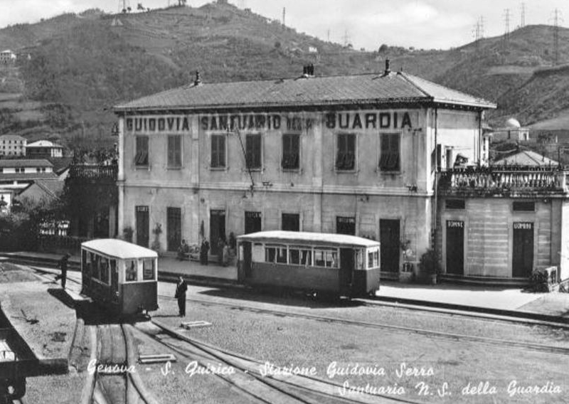 Autoguidovia per il Santuario Madonna della Guardia (Ge)