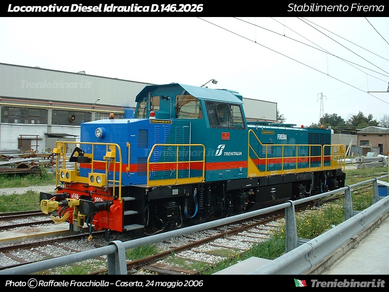 Locomotiva diesel idraulica D146.2026 FS