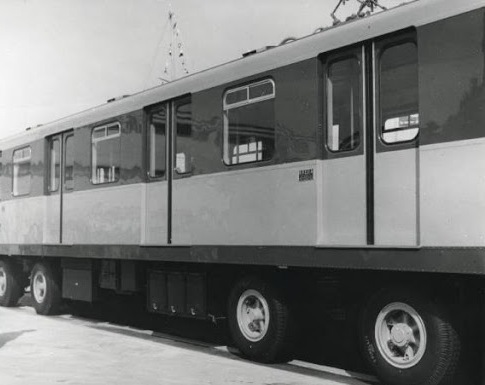 Motrice Metropolitana su Gomma Fiera Campionaria Milano