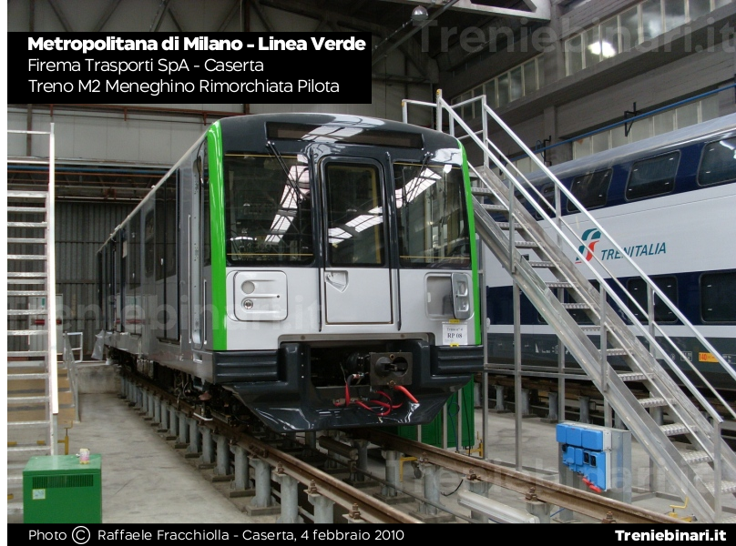 Treno Meneghino Metropolitana M2 Milano