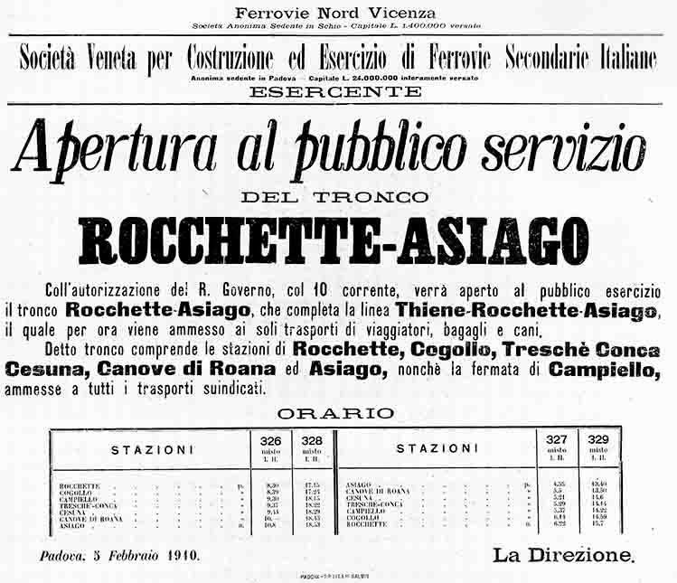 Ferrovia Rocchette-Asiago