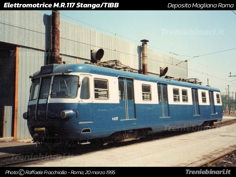 Elettromotrice M.R. 117 Stanga/TIBB