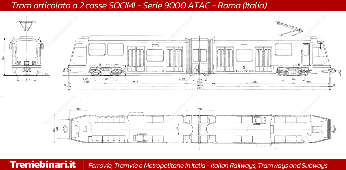 Tram ATAC Roma serie 9000 Socimi